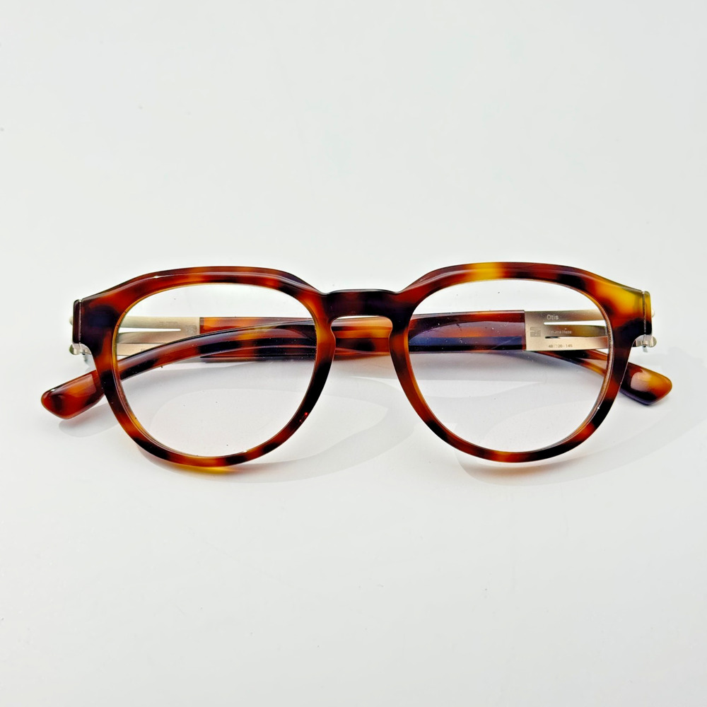 ic! Berlin Eyeglasses Frame Otis IC5150 052 Havana Haze Oval Pantos 48-20-145